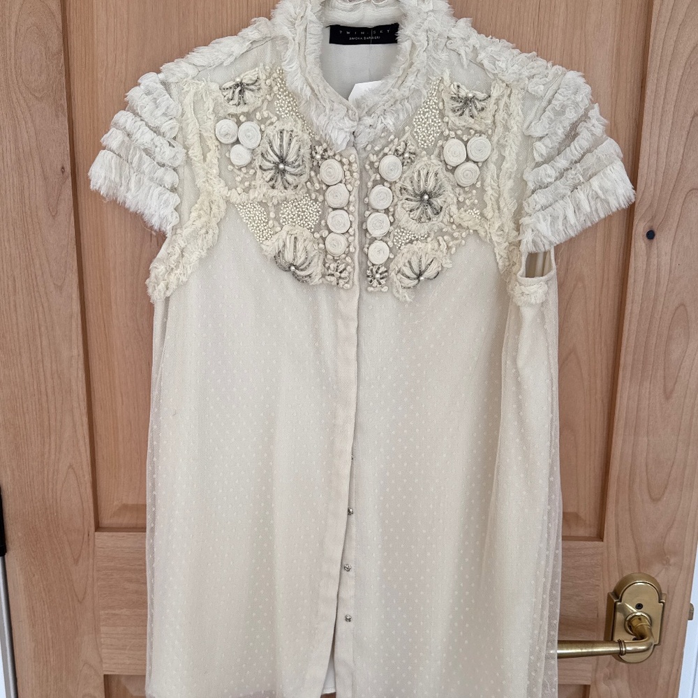 Twin Set Embroidered top
